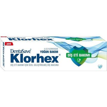 DentaSave 2x75 ml Klorhex Yoğun Bakım Diş Macunu