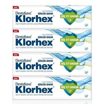 DentaSave 4x75 ml Klorhex Günlük Bakım Diş Macunu