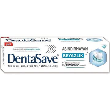 DentaSave Aşındırmayan Beyazlık 3x75 ml Diş Macunu