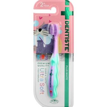 Dentiste Kids Ultra Soft +2 Yaş Yeşil-Mor Diş Fırçası