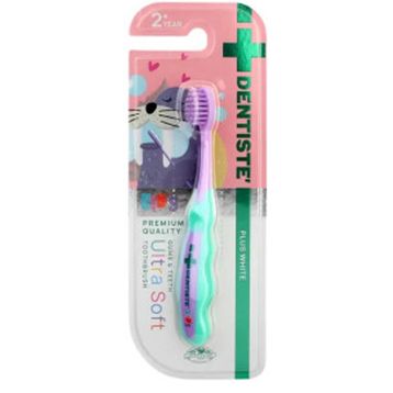 Dentiste Kids Ultra Soft +2 Yaş Yeşil-Turkuaz Diş Fırçası