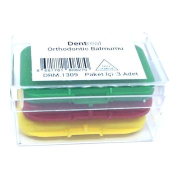 Dentreal Orthodonti 3'lü Paket Diş Teli Mumu