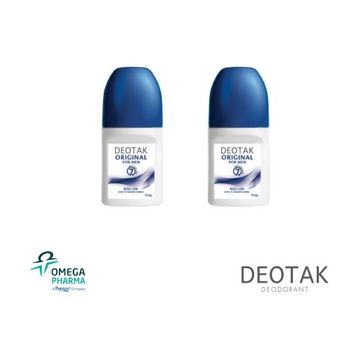 Deotak 2x35 ml Original For Men Roll-On Deodorant