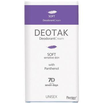 Deotak 35 ml Hassas Ciltler için Soft Krem Deodorant