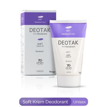Deotak 35 ml Hassas Ciltler için Soft Krem Deodorant