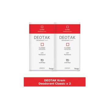 Deotak Classic 35 ml 2'li Krem Deodorant