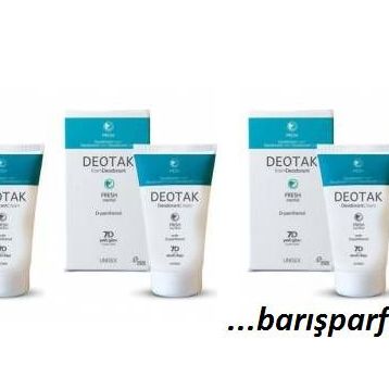 Deotak Fresh 3'lü 35 ml Krem Deodorant