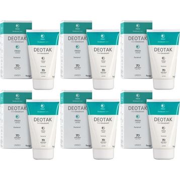 Deotak Fresh Mentol 6x35 ml Krem Deodorant