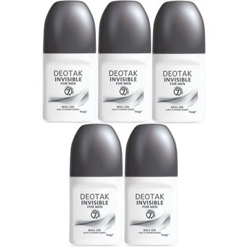 Deotak Invisible 35 ml 5 Adet Erkek Roll-On