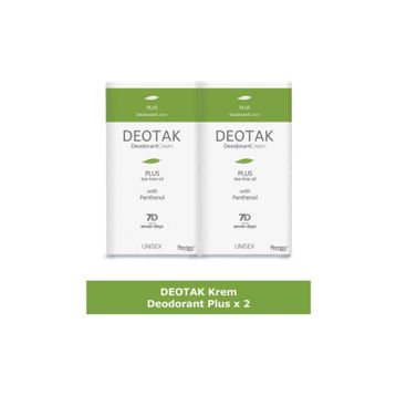 Deotak Plus 2'li 35 ml Antiperspirant Krem Deodorant