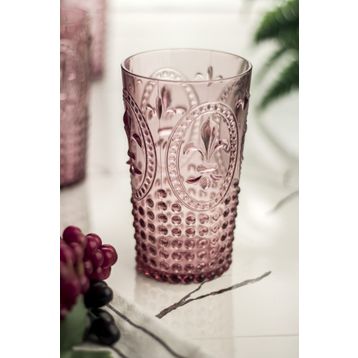 Depa 750 ml Mürdüm Akrilik Uzun Su Bardağı
