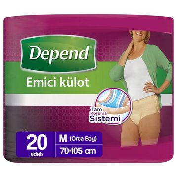 Depend 20 Adet M Lohusa Pedi