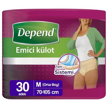 Depend 30 Adet M Lohusa Pedi