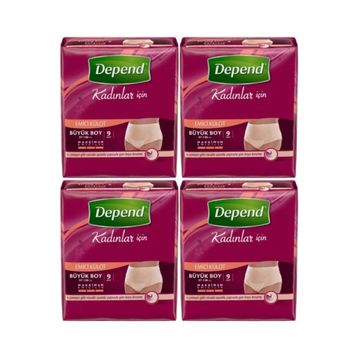 Depend 36 Adet Büyük Boy Emici Külot