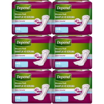 Depend 6x8 Normal Rahatlık ve Koruma Mesane Pedi