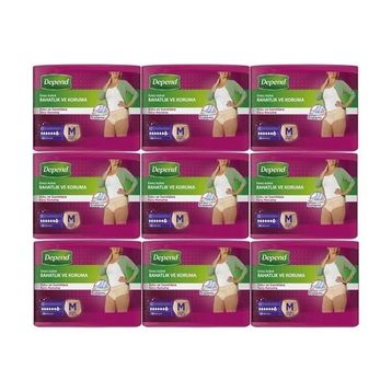 Depend 90 Adet Kadın M Emici Külot
