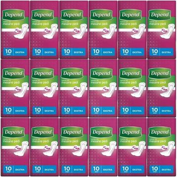 Depend Ekstra 180 Adet Kadın Mesane Pedi