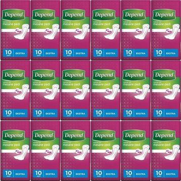 Depend Ekstra 180 Adet Kadın Mesane Pedi
