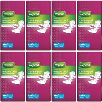 Depend Ekstra 8x10 Adet Kadın Mesane Pedi