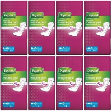 Depend Ekstra 8x10 Adet Kadın Mesane Pedi