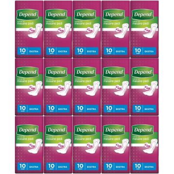 Depend Ekstra Kadın 150 Adet Mesane Pedi