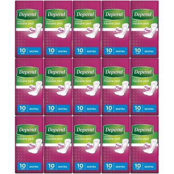 Depend Ekstra Kadın 150 Adet Mesane Pedi