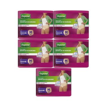 Depend Emici Külot Medium Kadın 50 Adet Hasta Bezi