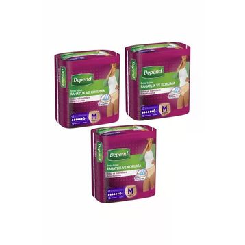 Depend Emici Külot Orta Boy 3x10 Adet Hasta Bezi
