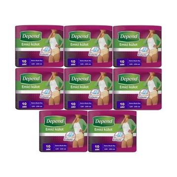 Depend Emici Külot XL Kadın 80 Adet Hasta Bezi