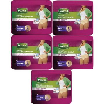 Depend Large 50 Adet Emici Kadın Külot