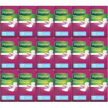 Depend Normal 216 Adet Kadın Mesane Pedi