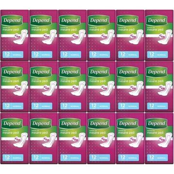 Depend Normal 216 Adet Kadın Mesane Pedi