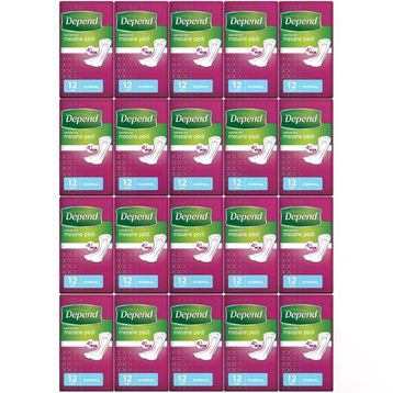 Depend Normal Kadın 240 Adet Mesane Pedi