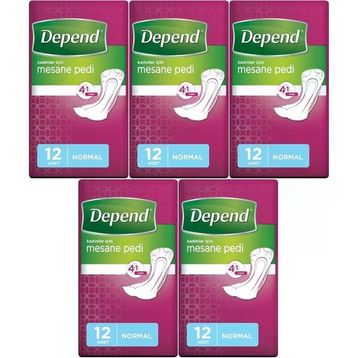 Depend Normal Kadın 60 Adet Mesane Pedi