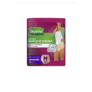 Depend Orta Boy 20 Adet Külot Bez