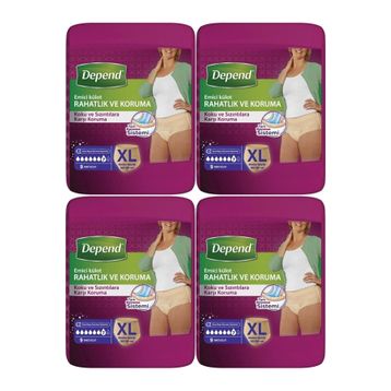 Depend Xl Extra Büyük 4x36 Adet Emici Külot