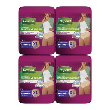Depend Xl Extra Büyük 4x36 Adet Emici Külot