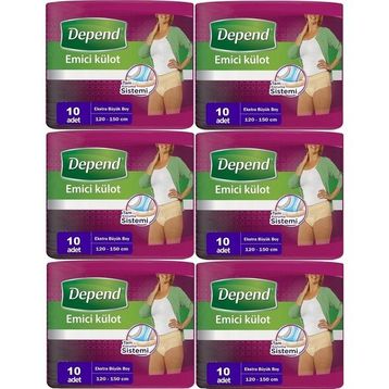Depend Xlarge 10x6 60 Adet Kadın Emici Külot