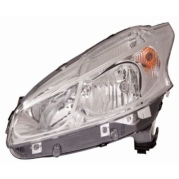 Depo 9802221280 Peugeot 208 2012 Sağ Far