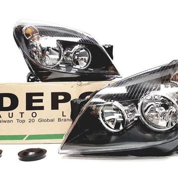 Depo Opel Astra Siyah Zeminli H Sağ Far