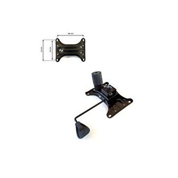 Depolife 15x20 cm Tek Kol Metal Şase Tilt Mekanizma Ofis Koltuğu Yedek Parça