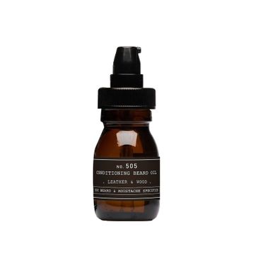 Depot No. 505 30 ml Conditioning Beard Oil Leather &amp; Wood Sakal Bakım Yağ