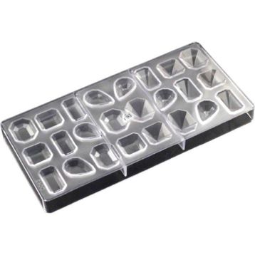 Depposite Büyük Geometrik Şekil Polikarbon Çikolata Kalıbı