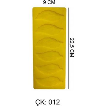 Depposite ÇK012 6’lı Yaprak Silikon Çikolata Kalıbı