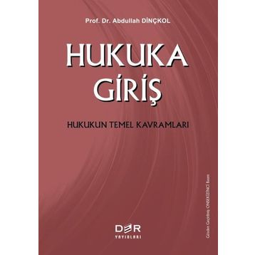 Der Yayınları - Hukuka Giriş