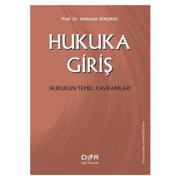 Der Yayınları - Hukuka Giriş