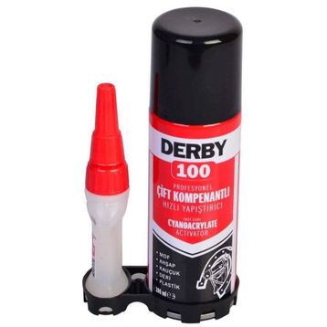 Derby 70 gr 400 gr Çift Kompenan Hızlı Yapıştırıcı