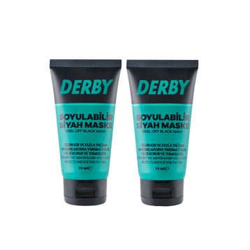 Derby 75 ml Siyah Soyulabilen Maske