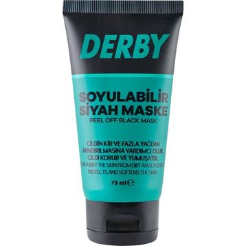 Derby 75 ml Siyah Soyulabilen Maske