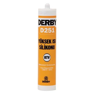 Derby D251 Yüksek Isı Silikonu